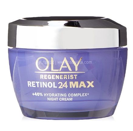 Olay 玉兰油 Retinol24 视黄醇夜间保湿霜晚霜 无香型 50g，含税直邮到手￥152.95