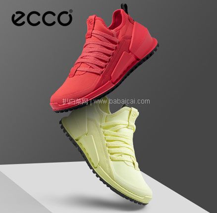 亚马逊海外购：ECCO 爱步 Biom 2.0健步2.0系列 女士户外运动休闲鞋，直邮含税到手￥513.6