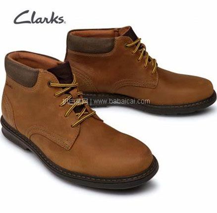 亚马逊海外购：Clarks 其乐 Rendell Work 男士牛皮短靴，免费直邮含税到手￥402.38