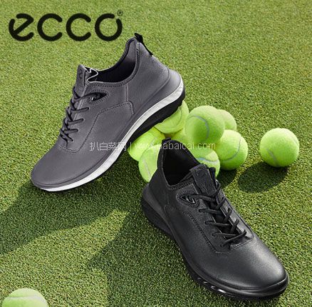 入手低价！ECCO 爱步 St.360 适动360 男士真皮运动鞋，直邮含税到手￥615.29