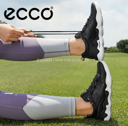 ECCO 爱步 Elo跃乐系列 女士真皮缓震运动休闲鞋，直邮含税到手￥645.63