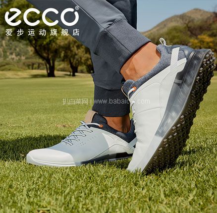 亚马逊海外购：ECCO Men's S-Three Gore-Tex 男士 防水高尔夫运动鞋（原价0） 直邮含税到手史低￥736.29元