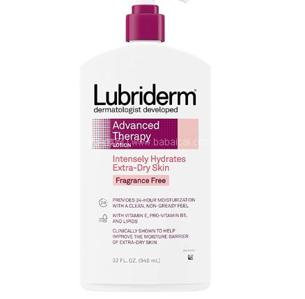 亚马逊海外购：美国皮肤科专家推荐，Lubriderm Advanced Therapy 身体保湿乳 946ml 到手约￥77.62
