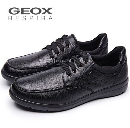 亚马逊海外购：Geox 健乐士 U Leitan B 男士 真皮休闲鞋UK6、6.5码，直邮含税到手￥400.74