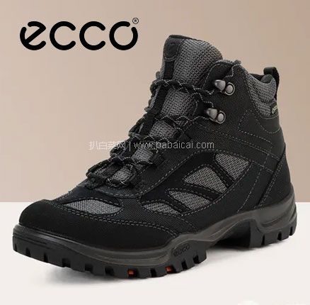 ECCO 爱步 Xpedition III 远征3 女士高帮GTX徒步靴（原价高达$230），直邮含税到手￥608.39