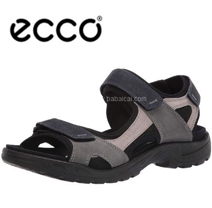 40码，ECCO 爱步 Onroads在途 男士 魔术贴沙滩运动凉鞋，免费直邮含税到手￥435.87
