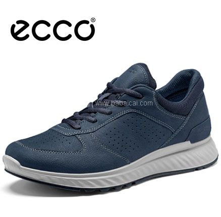 ECCO 爱步 Exostride 跃动系列 男士系带缓震运动鞋，免费直邮含税到手￥536.48