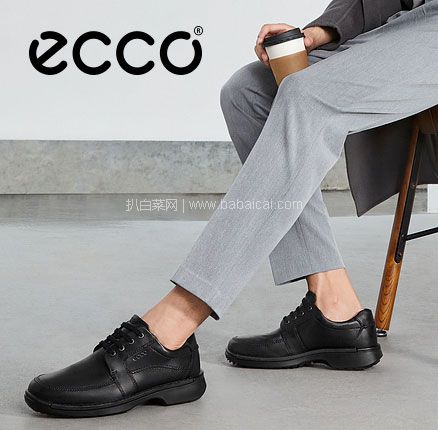 ECCO Men's Fusion Tie Oxford 爱步 融合系列 男士休闲板鞋，直邮含税到手￥655.39