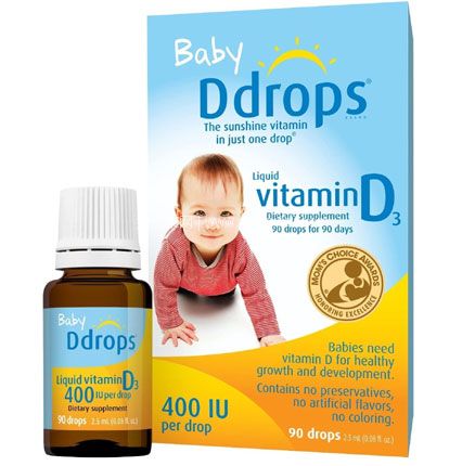Ddrops 婴儿维生素D3滴剂 2.5ml*2件装 凑单直邮含税到手约￥232.56，折合￥116/瓶