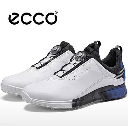 ECCO 爱步 Golf S-Three系列 男士Gore-Tex®防水高尔夫运动鞋，直邮含税到手￥879.19