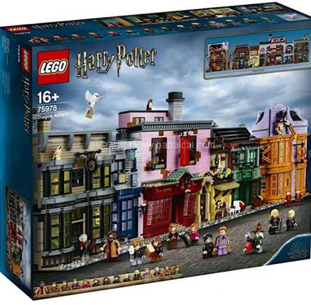 京东商城：LEGO 乐高 Harry Potter 哈利·波特系列 75978 对角巷（5K+颗粒）  到手￥2109元包邮