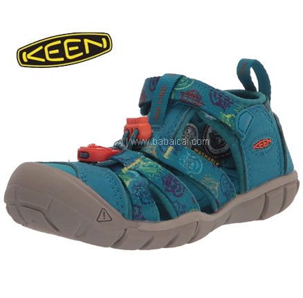 美国KEEN 科恩 SEACAMP II CNX大童款凉鞋  凑单直邮含税到手低至￥275.18