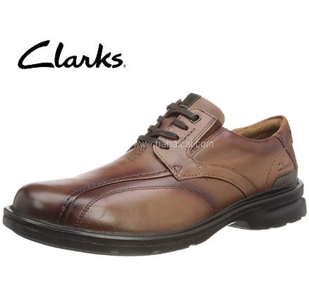 42码，Clarks 其乐 Gessler Lace 男士休闲皮鞋，直邮含税到手￥398.34