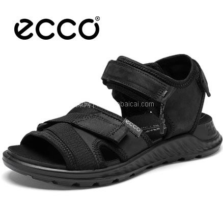 ECCO 爱步 Exowrap 女士户外魔术贴凉鞋，直邮含税到手￥436.21