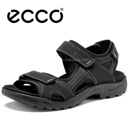 ECCO 爱步 Onroads在途 男士魔术贴沙滩运动凉鞋 42码，直邮含税到手￥472.34