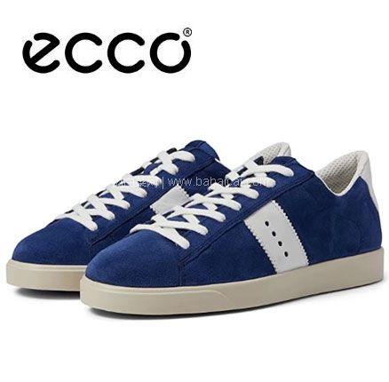 ECCO 爱步 Street Lite街头轻巧 女士真皮 简约系带小白鞋休闲板鞋，直邮含税到手￥417.59