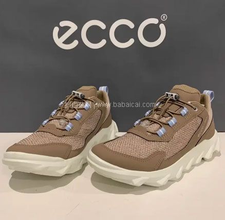 38码，ECCO 爱步 驱动系列 女士干爽透气舒适低帮休闲鞋，直邮含税到手￥485.06