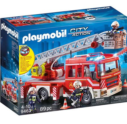 Playmobil 摩比世界 城市生活系列 云梯消防车，含税直邮到手￥445.36
