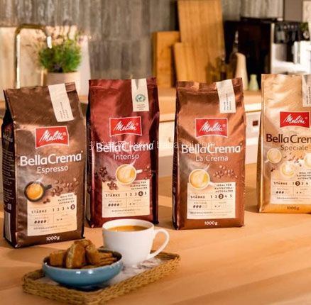 Melitta 美乐家 Bella Crema 中度烘焙 100%阿拉比卡咖啡豆 1000g，直邮含税到手￥167.35元