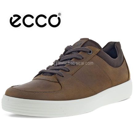 ECCO 爱步 Soft Classic柔酷经典系列 男士系带休闲运动板鞋，直邮含税到手￥510