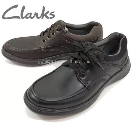 Clarks 其乐 Cotrell Edge 男士真皮健步休闲鞋，免费直邮含税到手￥315.87