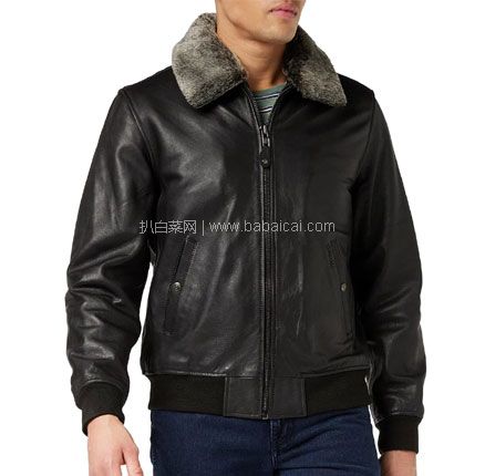 经典美国皮衣品牌，Schott NYC LC930D 男士真皮飞行员夹克，直邮含税到手￥1327.45
