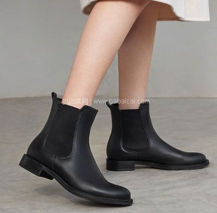 ECCO 爱步 Shape 25型塑系列 女士 真皮切尔西短靴，直邮含税到手￥654.2