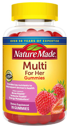 Nature Made 天维美 女性复合维生素软糖 70粒，含税直邮到手￥89.44