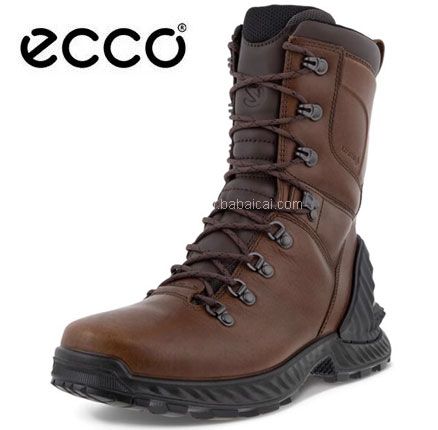 ECCO 爱步 Biom Hike 健步系列 男士GTX防泼水牦牛皮高帮登山鞋，直邮含税到手新低￥962.37