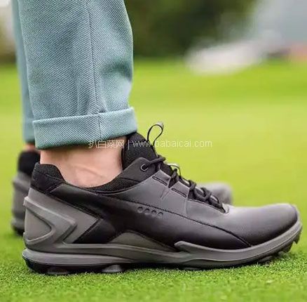 39码，ECCO 爱步 Golf Biom Tour高尔夫旅途系列 男士运动休闲鞋，直邮含税到手￥982.14
