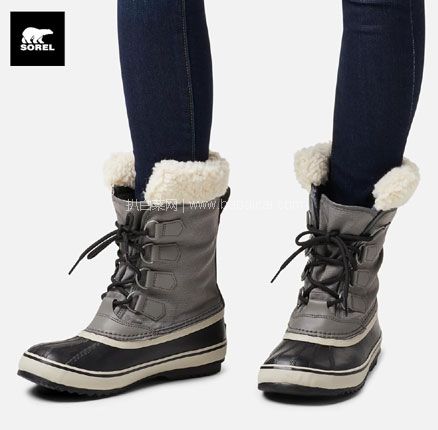 37码，降￥96新低，SOREL 北极熊 Carnival 女士加绒加厚保暖户外雪地靴，直邮含税到手￥613.93