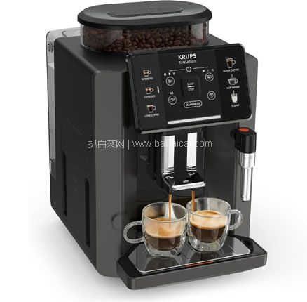 Krups 克鲁伯 Sensation系列 EA9108 全自动咖啡机，直邮含税到手￥3294.78