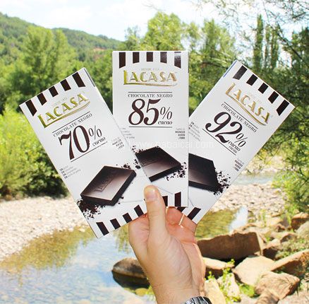西班牙进口，Lacasa 乐卡莎 巧克力排100g*2块 多口味  双重优惠￥18元包邮