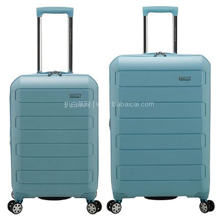 亚马逊海外购：美国旅选高端行李箱 Travelers Choice Pagosa行李箱两件套（22+26英寸）婴儿蓝   免费直邮含税到手约￥1189.1