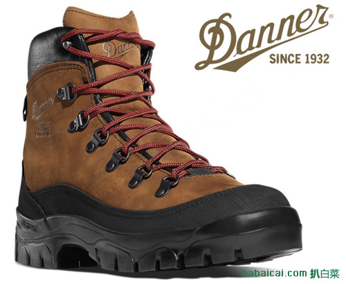 Danner 丹纳 Crater Rim(GTX+V底)男士 徒步靴(原价$299.95，现7.5折)，公码7.5折后$169.12