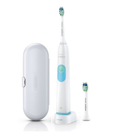 补货了~Philips 飞利浦 HX6211/04 充电声波电动牙刷$39.95-10=$29.95