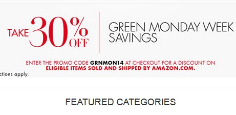 Amazon：最新服饰 箱包 鞋 首饰 表等无门槛7折，男 女 儿童都有