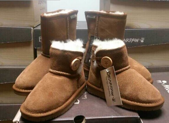 BEARPAW 熊掌 8.5寸雪地靴 原价 现特价32.99 公码75折.74,直邮无税,运费仅.16,到手¥217
