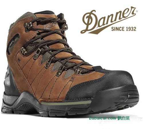 Danner 丹纳 Gore-Tex防水 5.5寸男士徒步靴/登山鞋（$132.89 公码75折）历史新低$99.67
