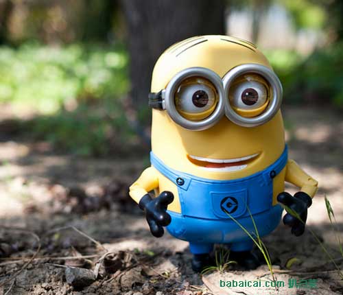大白菜啊！Despicable Me 2 卑鄙的我 超萌双眼Dave小黄人,原价$35，现历史新低$15