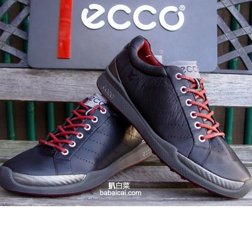 ECCO 爱步 Hybrid 男式高端高尔夫鞋特价$108.15，公码8折$86.5 到手￥626