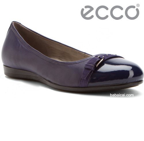 ECCO 爱步 触感15系列 女士平跟鞋（原价$129.95，现3色均5折）满百8折后实付$51.97