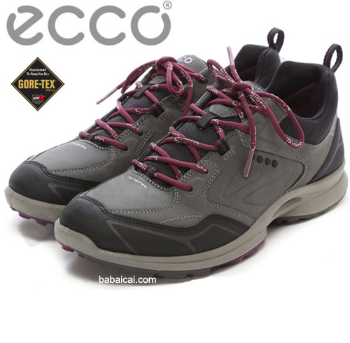 ECCO 爱步 女士越野跑鞋（Biom系列，GORE-TEX防水）公码7.5折后$95.6