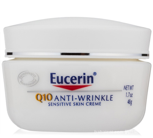 优色林 Eucerin Q10 舒缓紧肤抗皱保湿面霜48克装，现7.4折降至$8.62