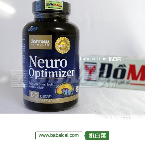 Jarrow 杰诺 全效多元健脑胶囊*120粒(原价.95,现4.1折),优惠券9折后.25