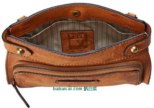 FRYE Michelle Cross-Body女士 真皮斜挎单肩包,原价7,现0,下单7折后实付6.5