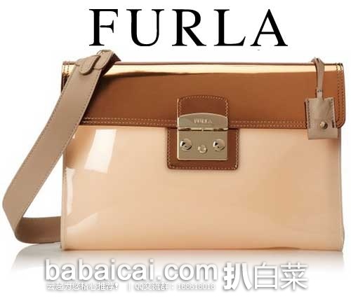 FURLA 芙拉 中号糖果斜跨包（原价$298，现6折$178.8），公码7折后实付$125.16，新低
