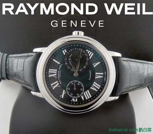 Raymond Weil蕾蒙威 男士 经典大师系列机械表,原价50,现3.7折9