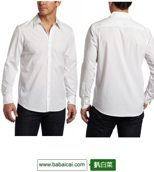 Calvin Klein 男士免熨衬衫 $20.45
