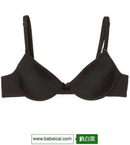 凑单佳品：Calvin Klein少女文胸$3.19 黑色白菜价，